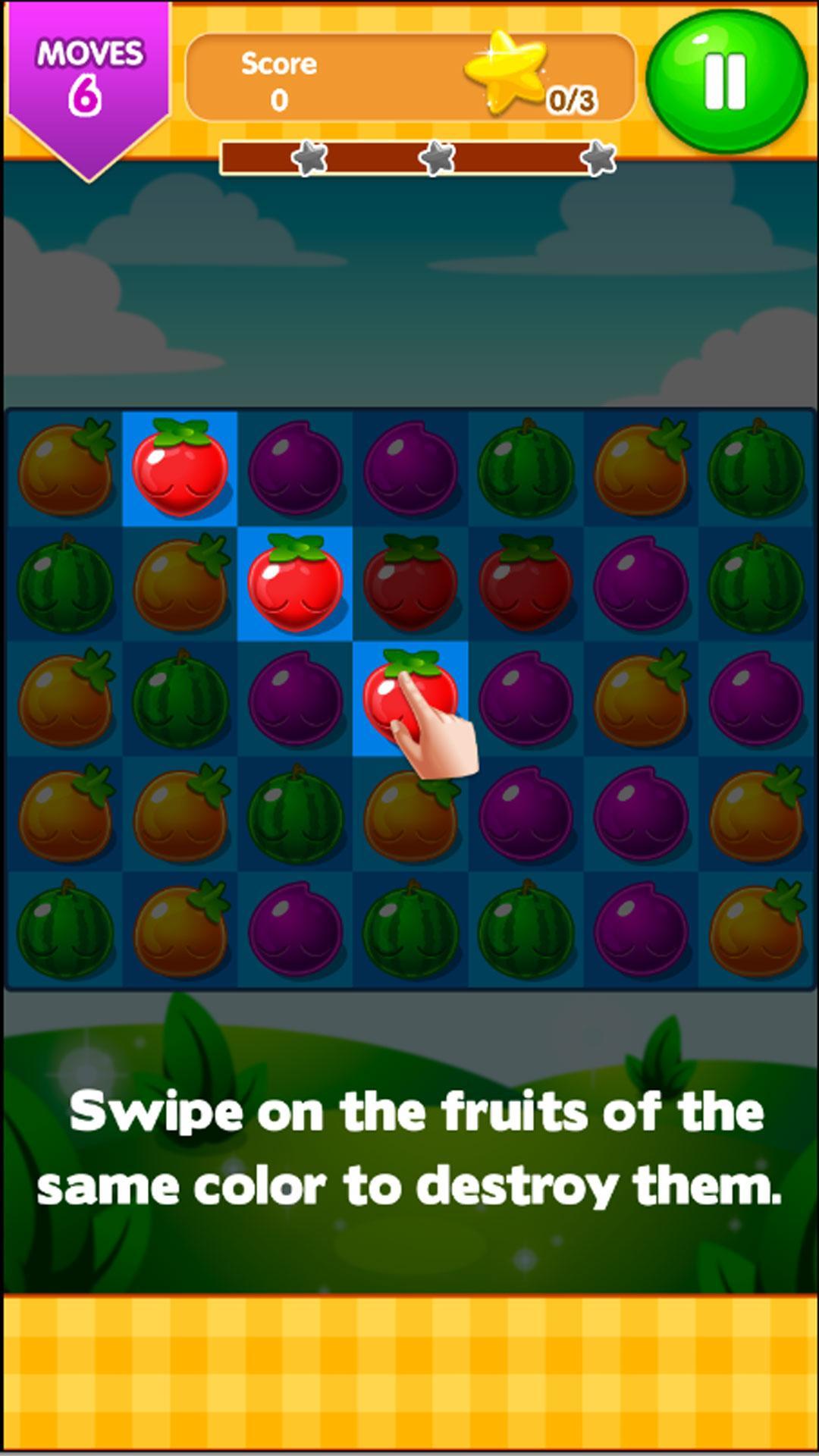 Fruits Burst ภาพหน้าจอเกม