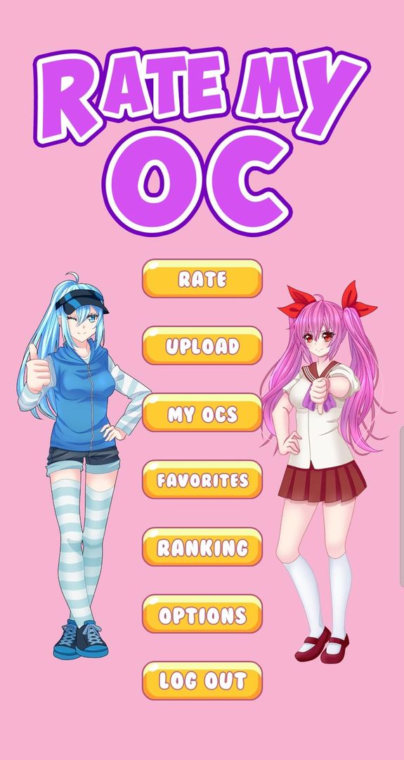 Rate My OC screenshot game