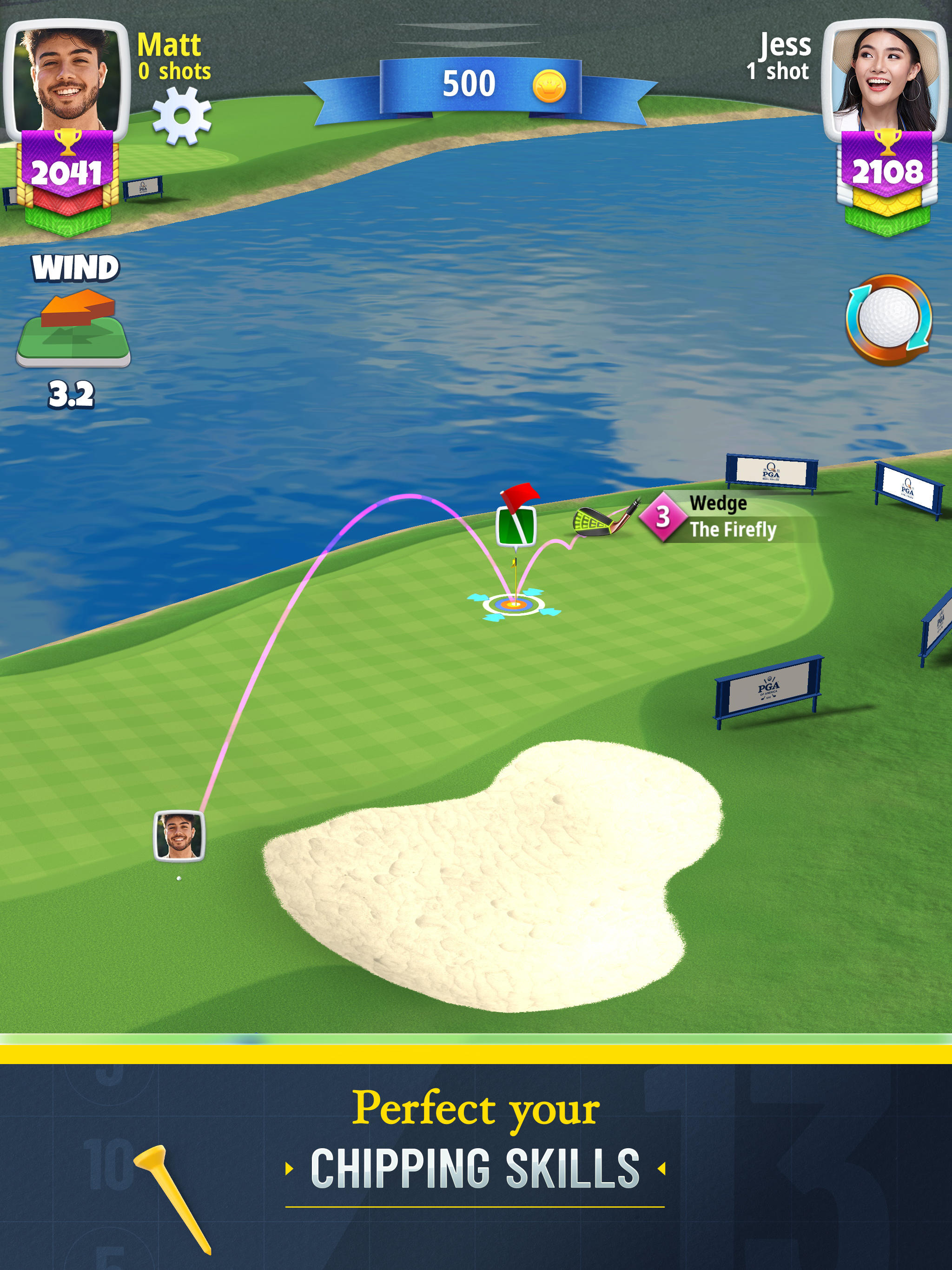 Golf Clash - Golfing Simulator Game Screenshot