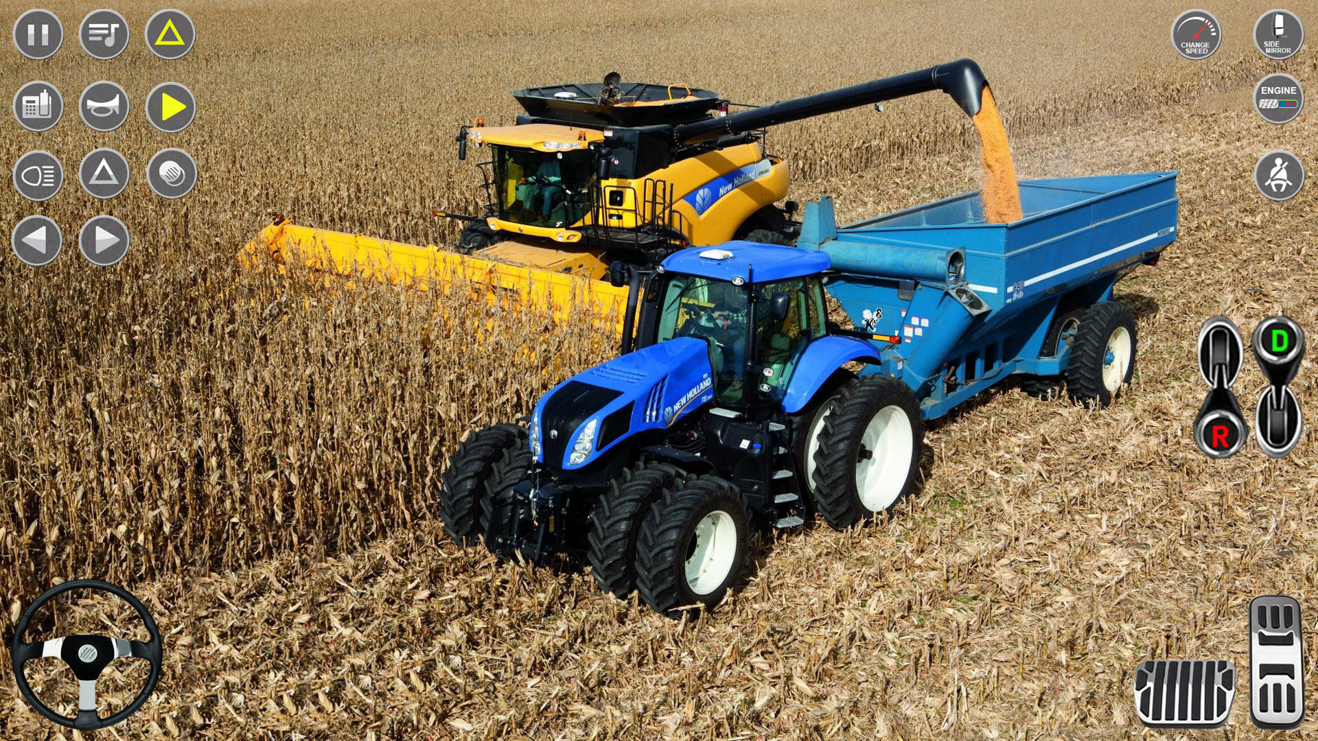 US Tractor Driving Games 3D Game Screenshot