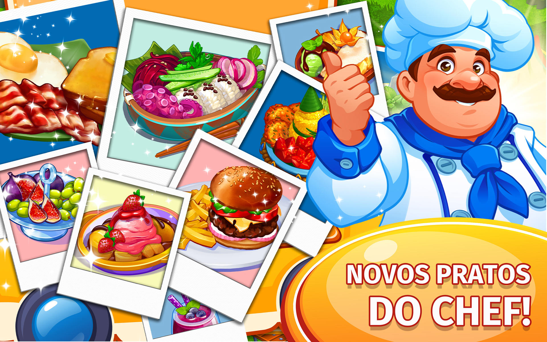Captura de Tela do Jogo Cooking Craze: Jogo culinário