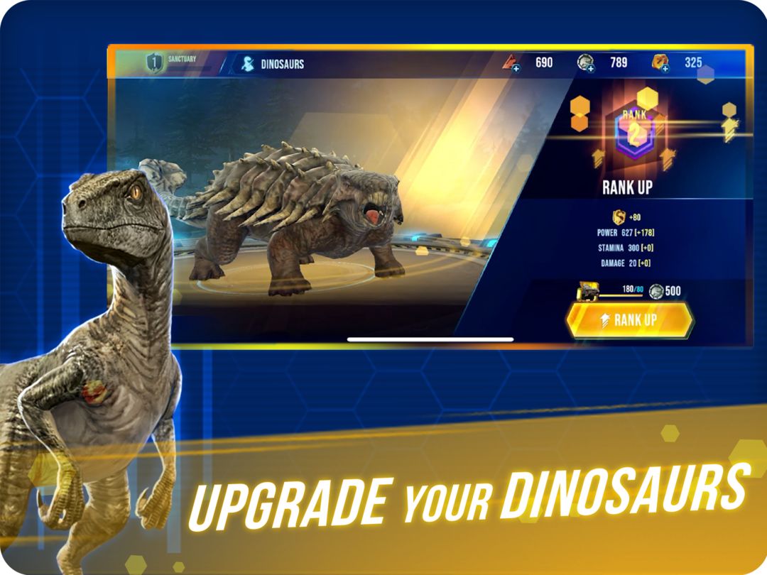 Jurassic World Primal Ops 게임 스크린 샷