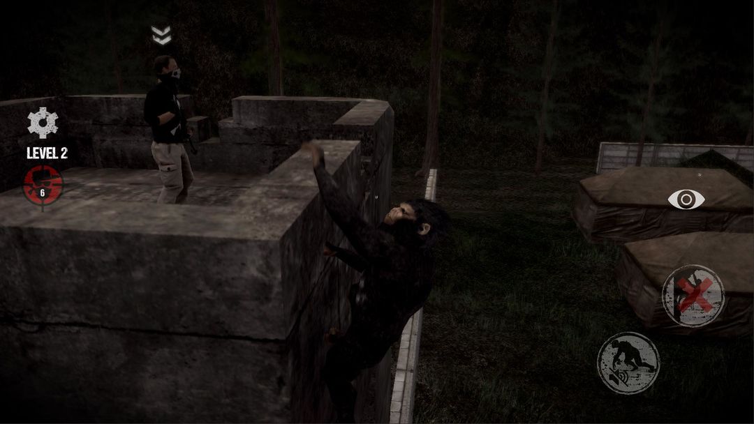 Screenshot of Ape Assassin 2 - Forest Hunter