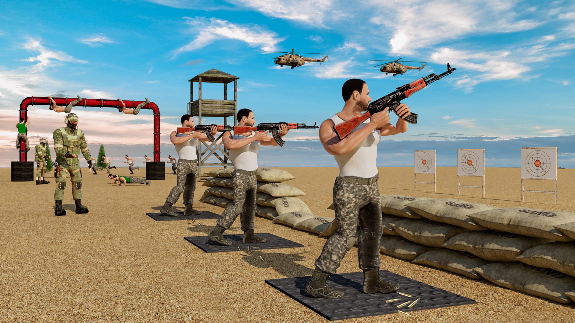 US Military Academy Army Games Game Screenshot