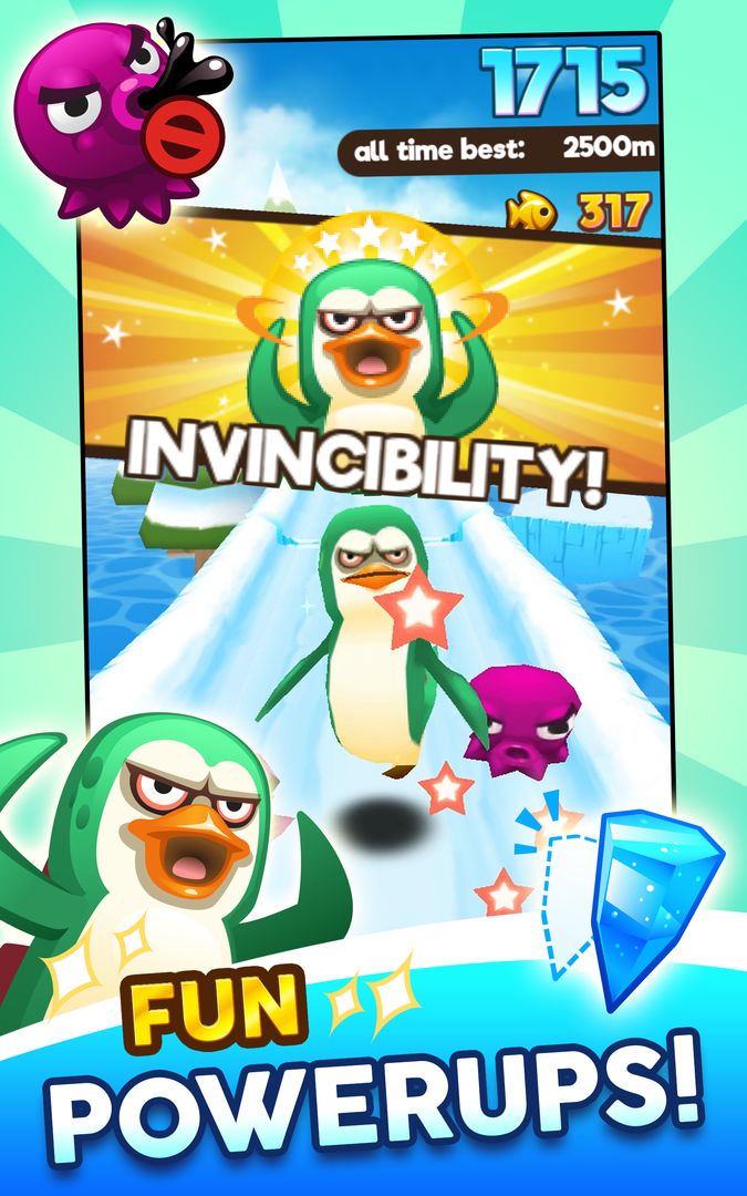 Screenshot of Super Penguins