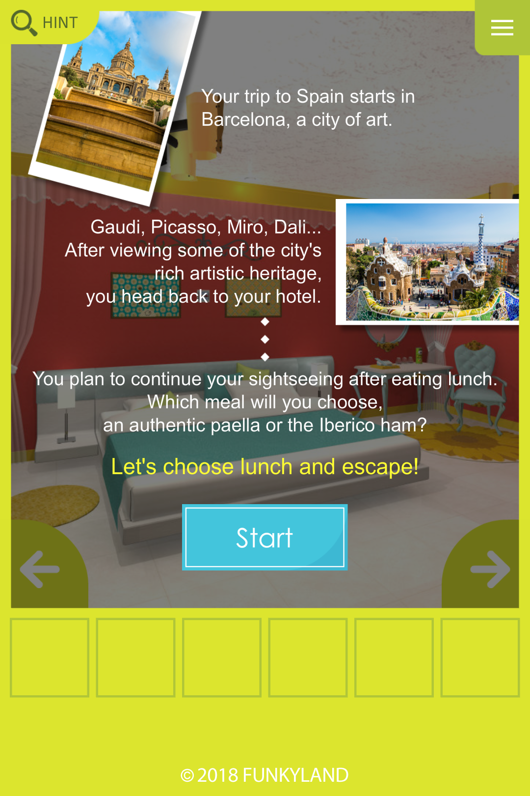 Escape the Travel Series Game Screenshot
