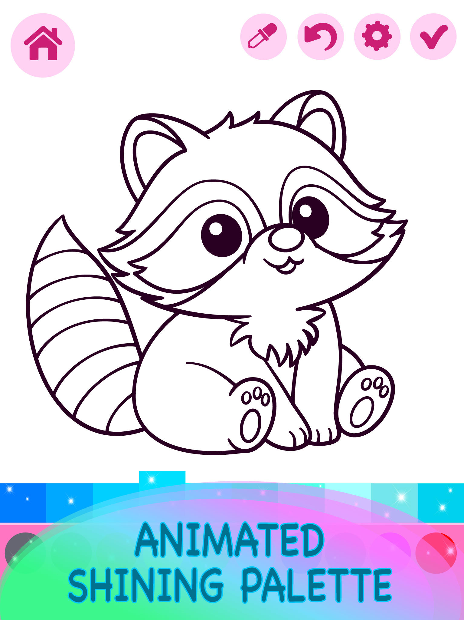 Kids Coloring: Little Masters Game Screenshot