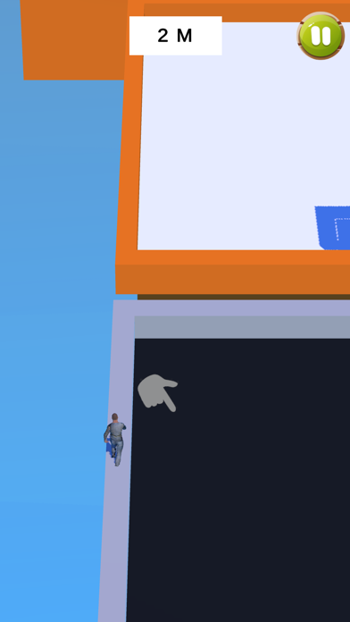 Jump Over Roof Game Screenshot