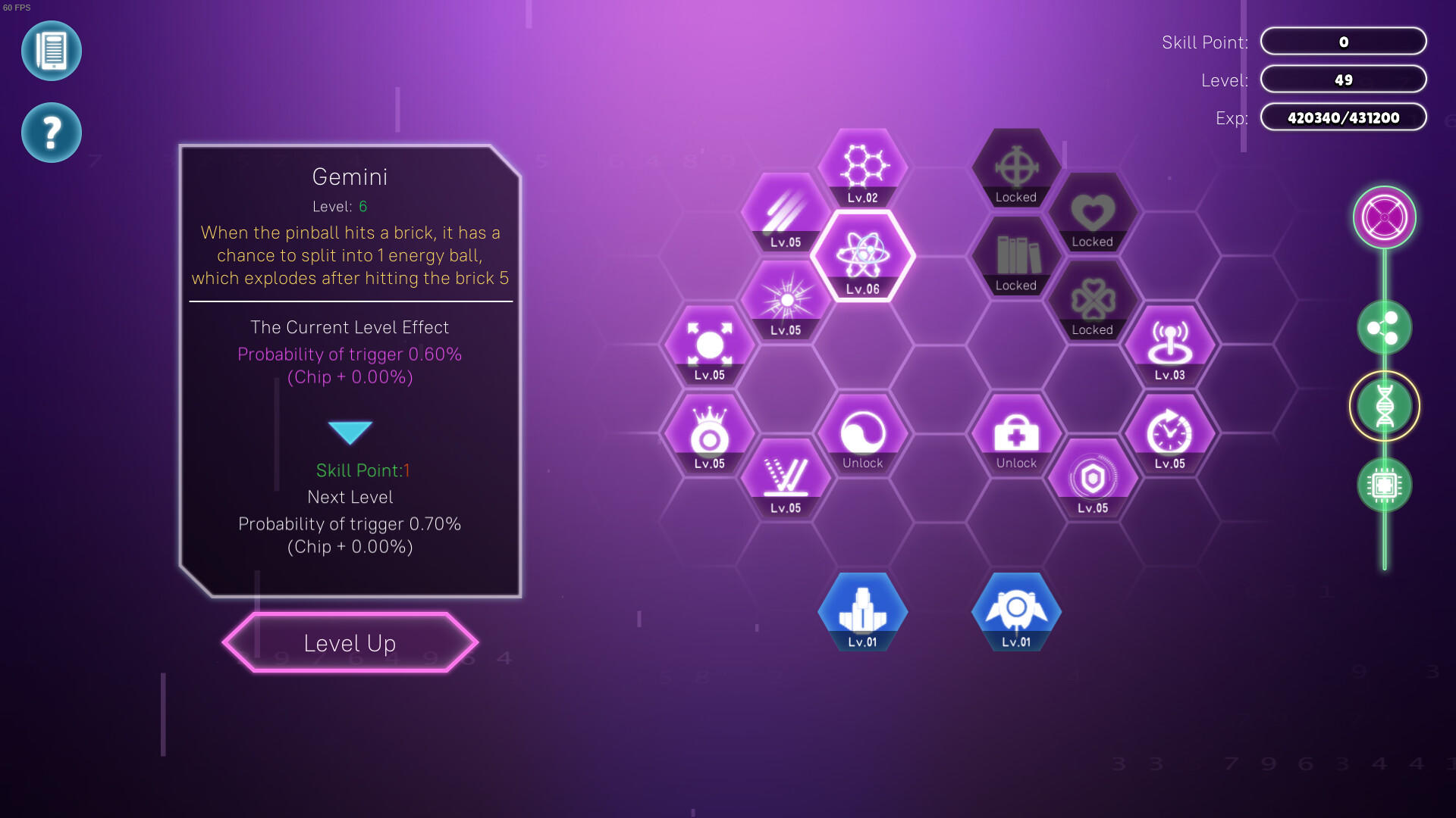 Screenshot of Super Block Crush