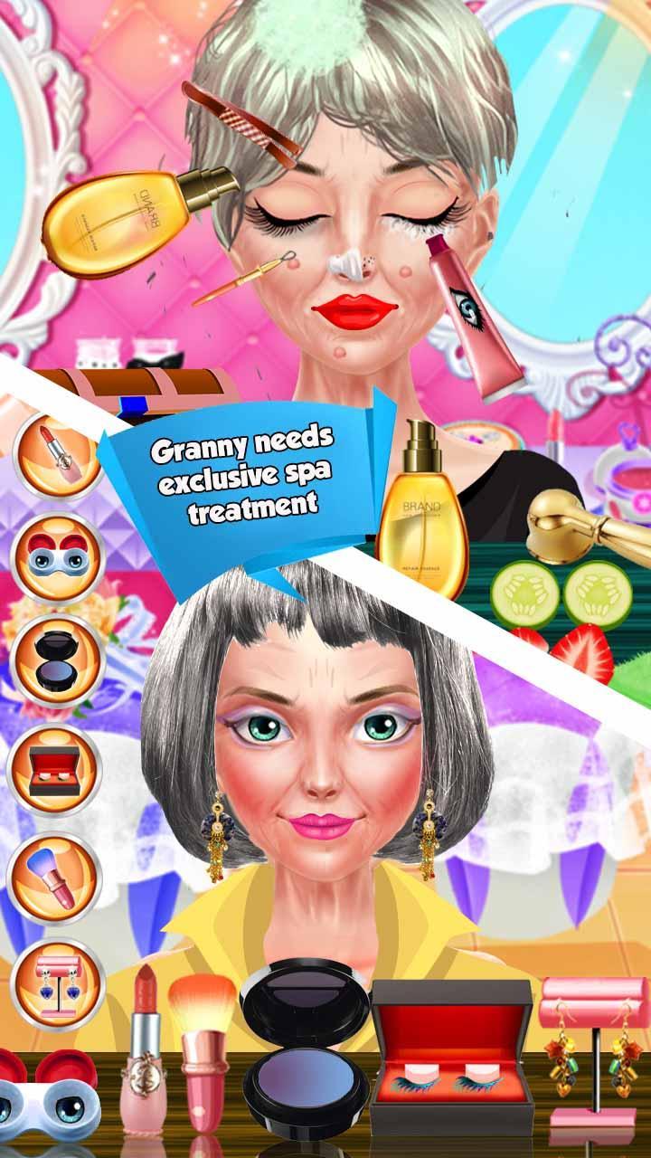 Grandmommy Makeover Spa Salon ภาพหน้าจอเกม