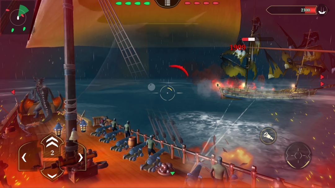 Dragon Sails: Ship Battle screenshot game