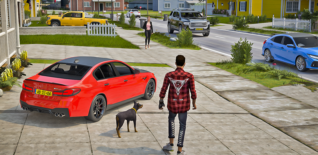 Banner of Open World Car Driving Game 