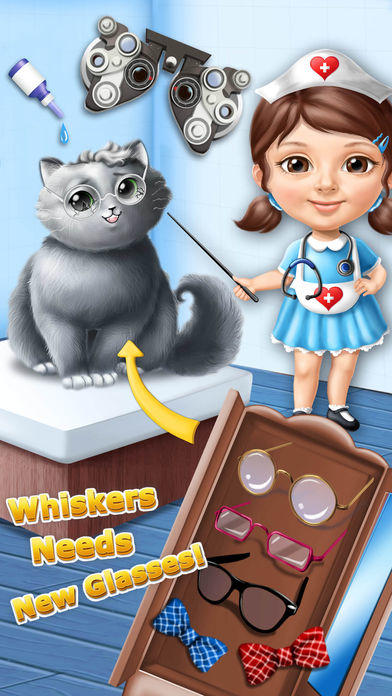 Sweet Baby Girl Cat Shelter – No Ads Game Screenshot