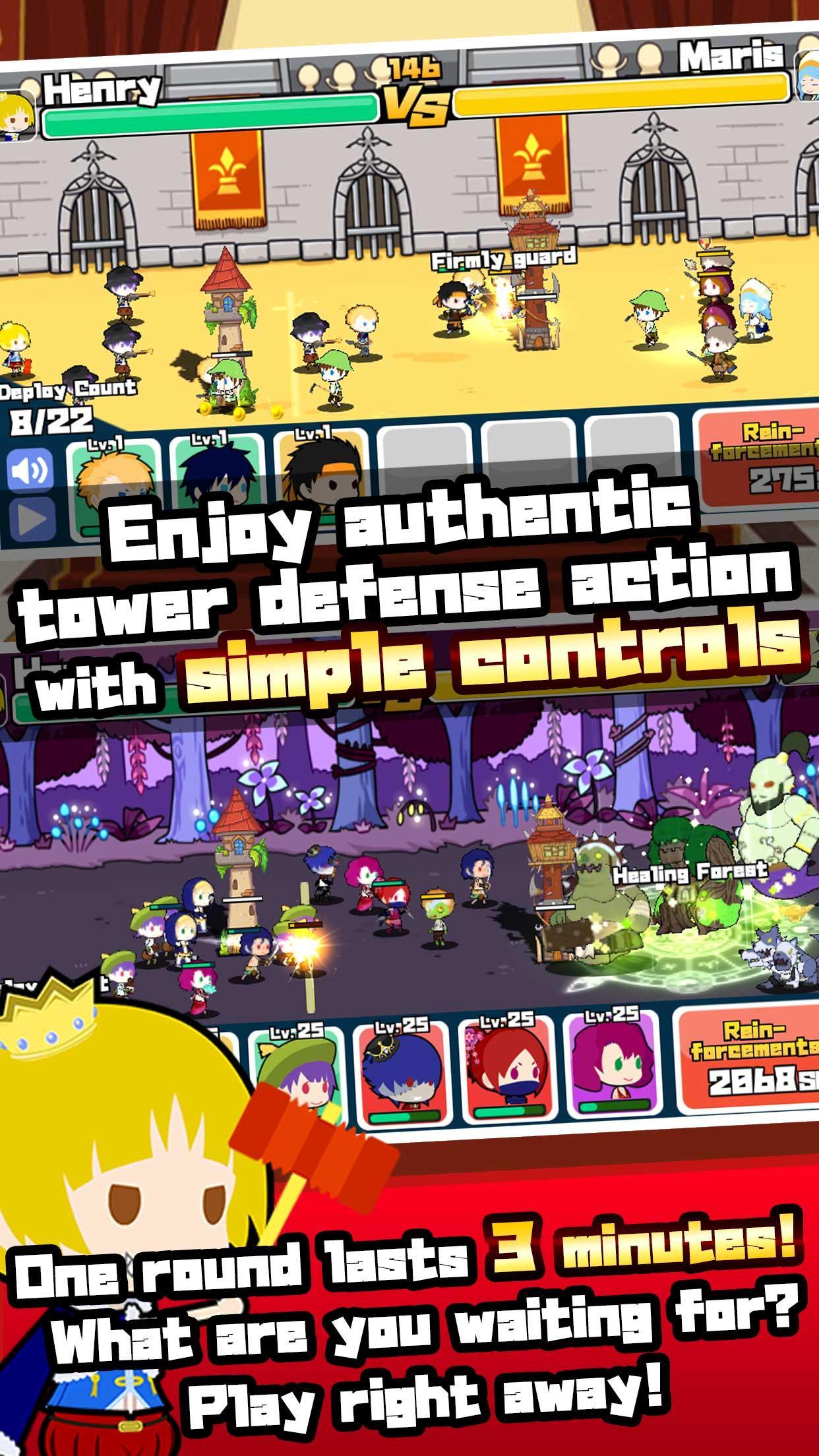 Tiny Tower Defense Game Screenshot