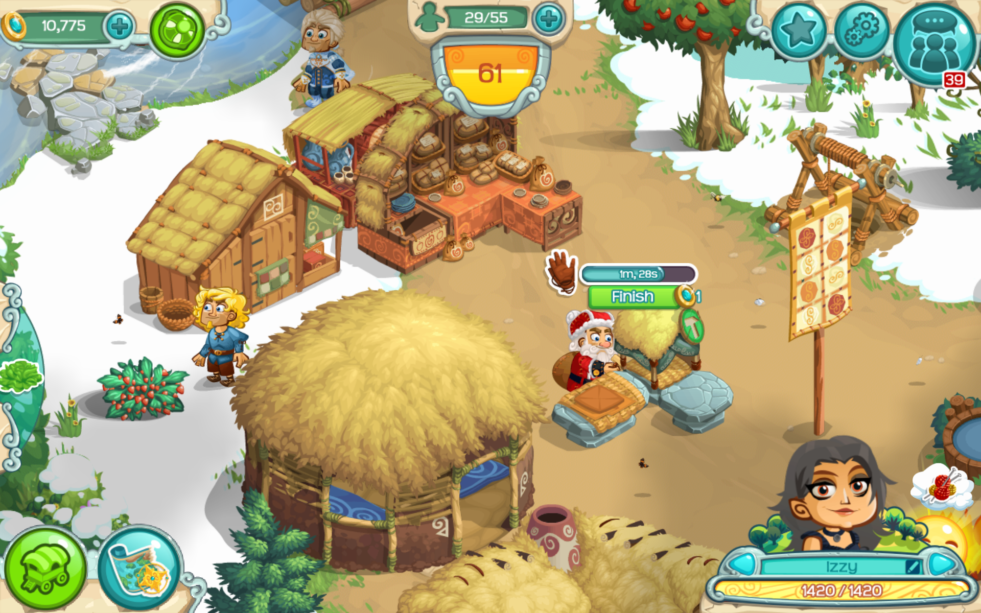 Village Life: Love & Babies Game Screenshot