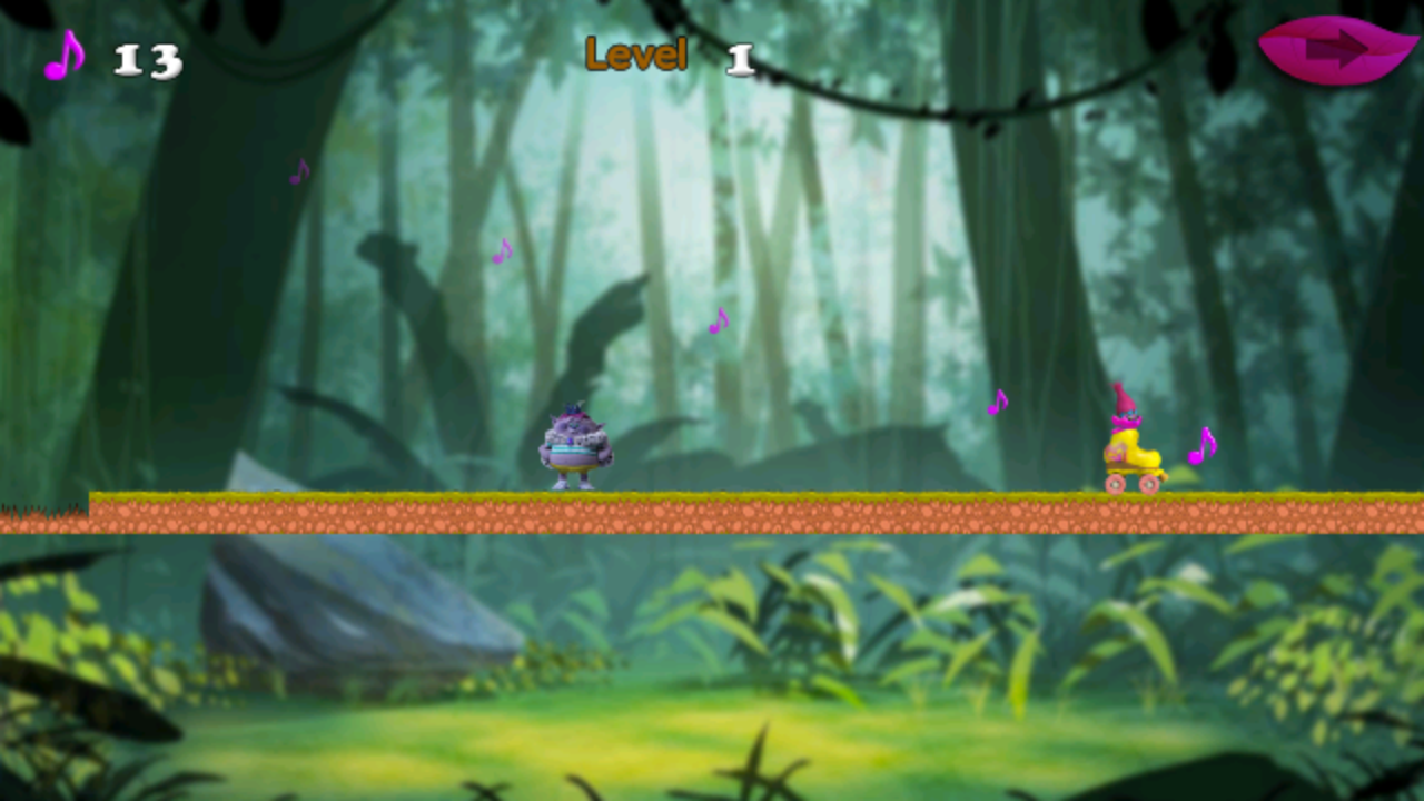 Troll Race Game Screenshot