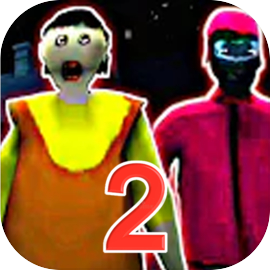 Squid Game Granny siren head 3