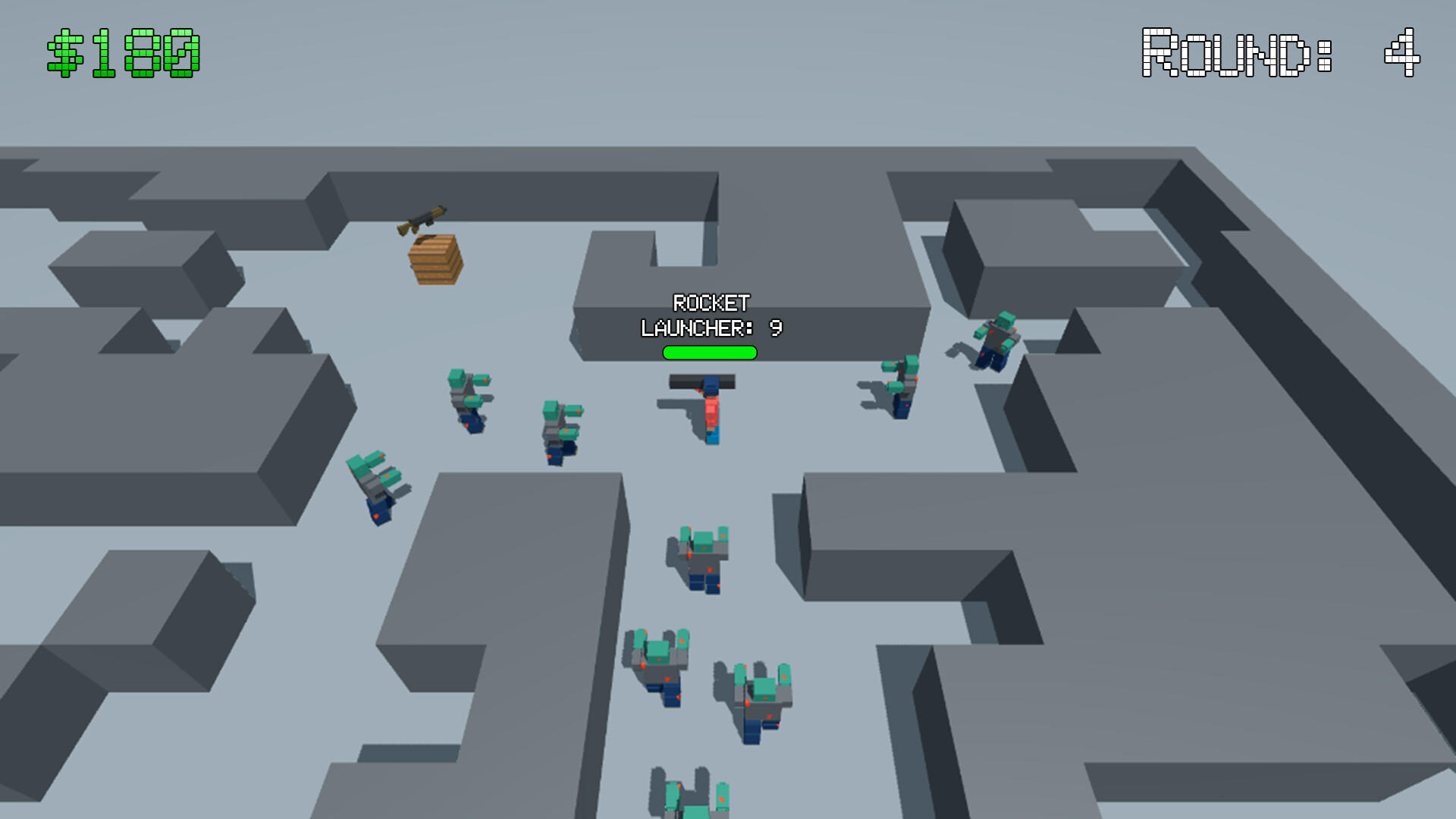 Box Zombies Game Screenshot