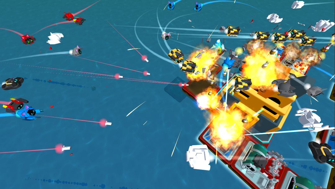 Drone Battle : Cats screenshot game