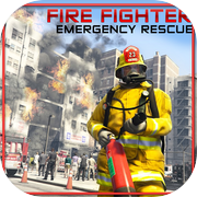 Simulateur de bac à sable de sauvetage d'urgence pompier 911