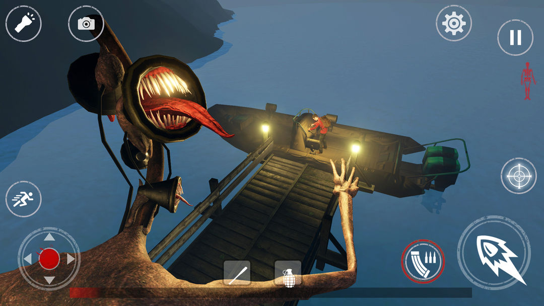 Screenshot of Siren Scary Head - Horror Game