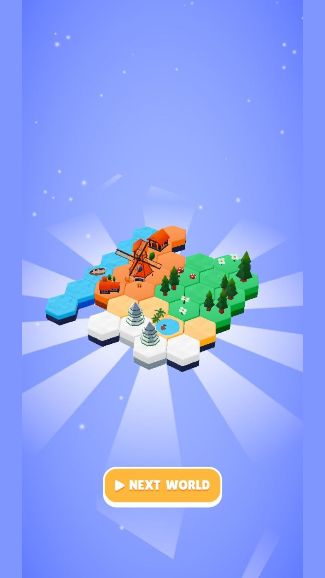 Tiled world ゲームのスクリーンショット