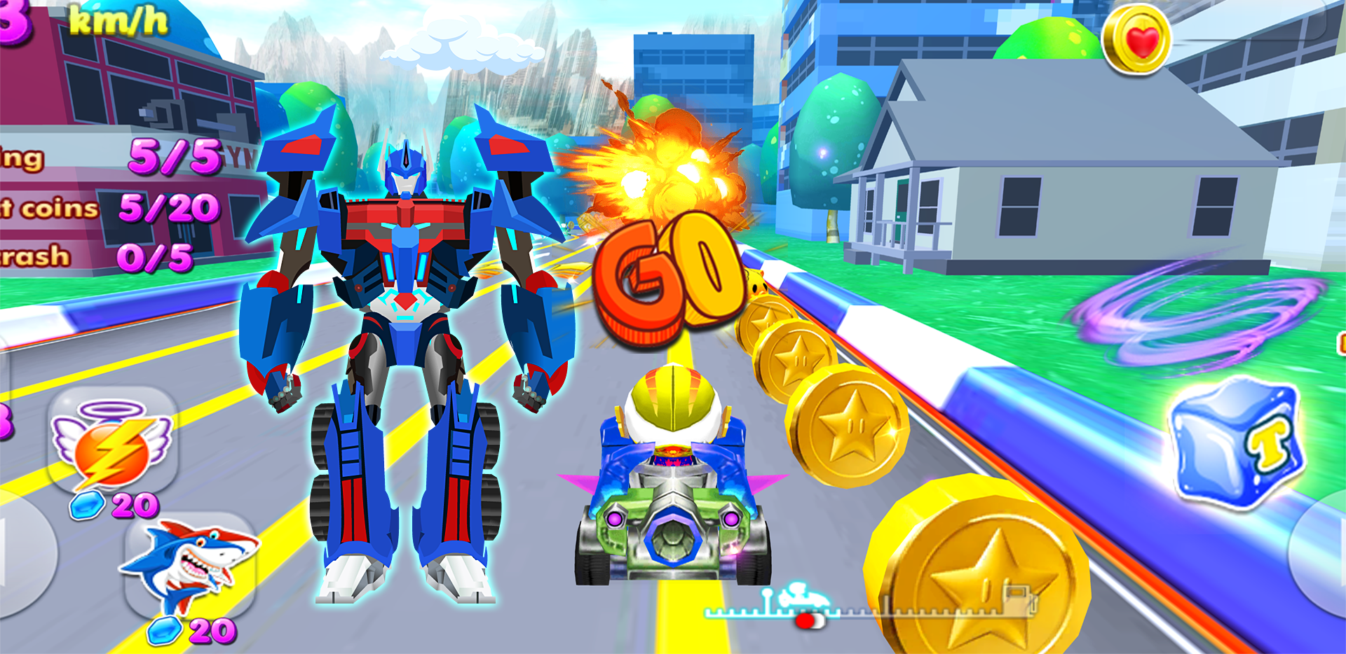 Mini Car Racing Game Screenshot