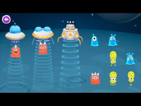 Screenshot of the video of Kids Learn to Sort Lite