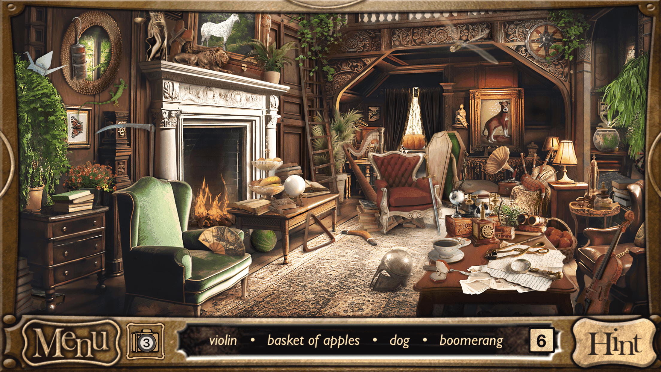 Detective Holmes Hidden Object ภาพหน้าจอเกม