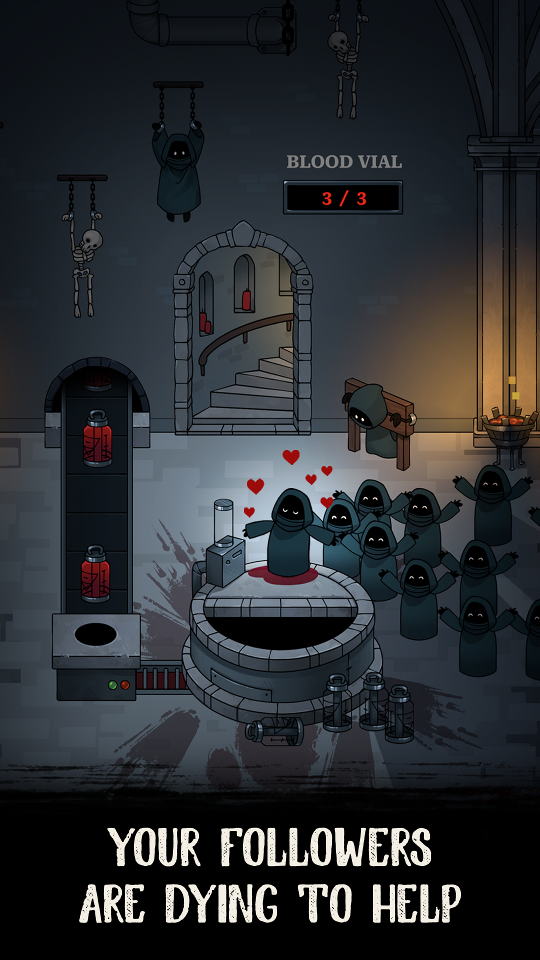 My Little Blood Cult *Spooky* Game Screenshot