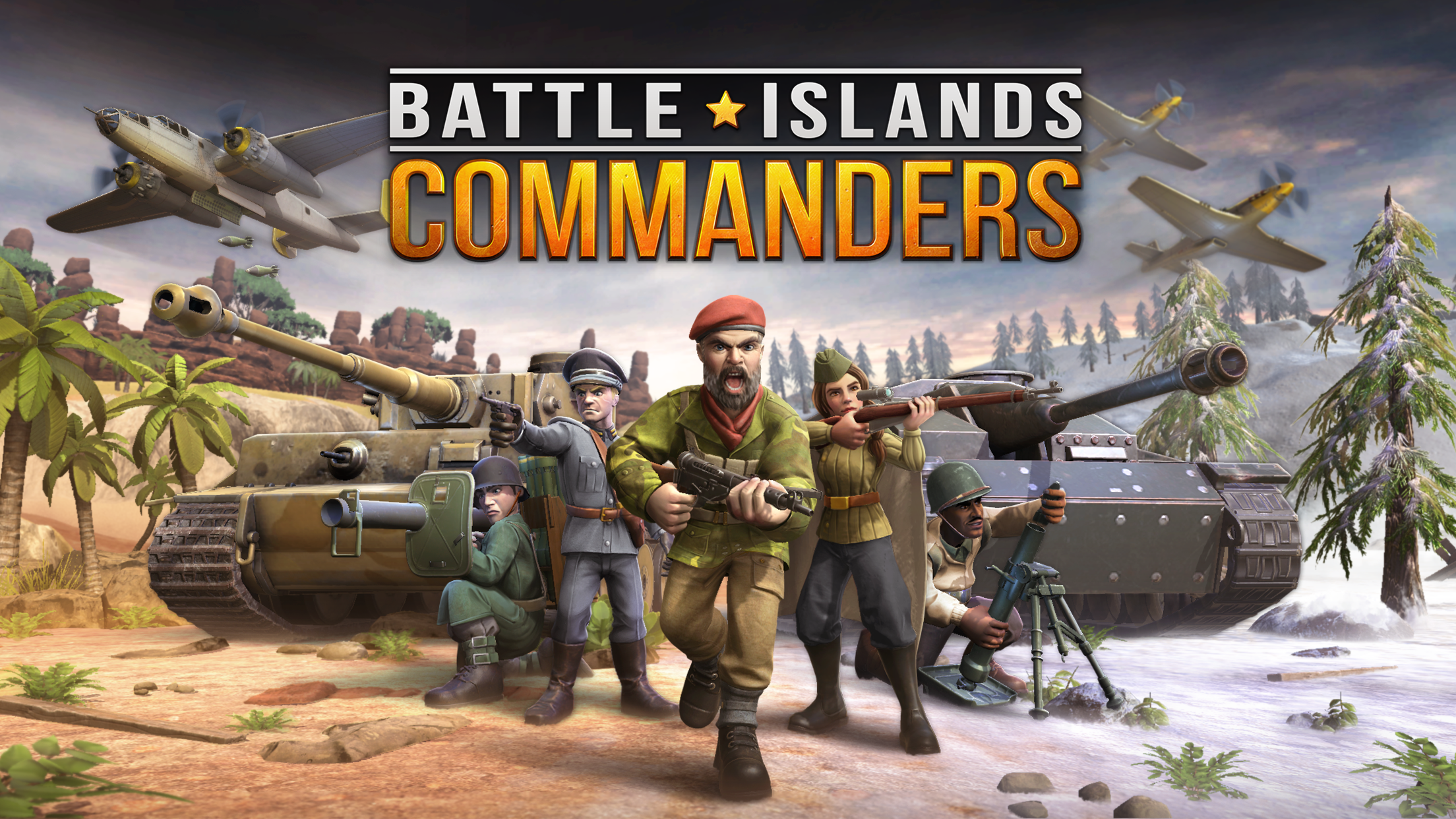 Screenshot 1 of युद्ध द्वीप: कमांडर 1.6.1