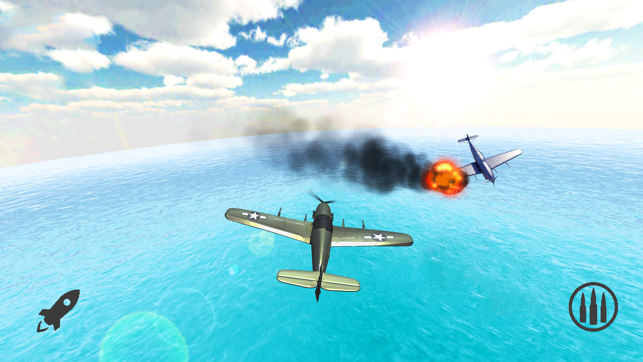 Captura de Tela do Jogo Air Strike HD