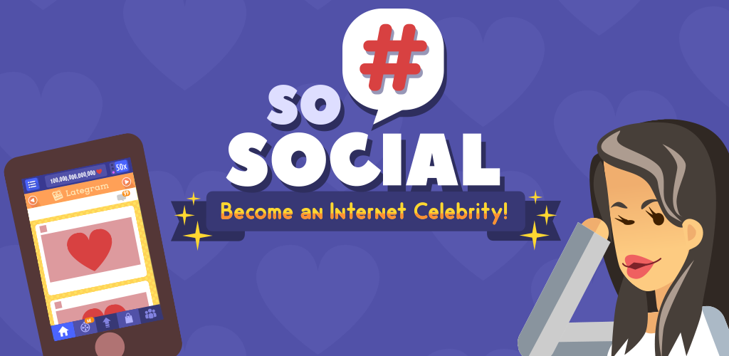 Banner of So Social - ហ្គេម Clicker Influencer ដែលកំពុងពេញនិយម 1.0