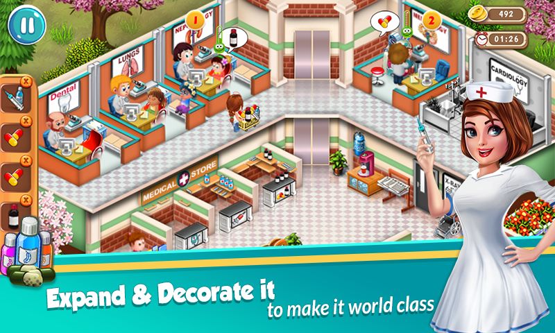 Screenshot of Doctor Dash : Hospital Game