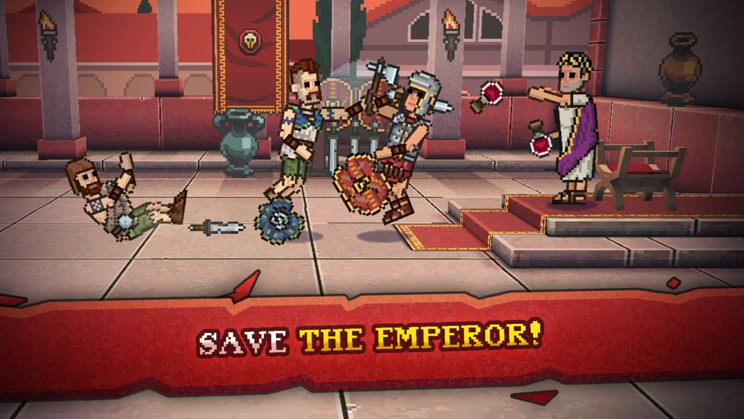 Screenshot of Gladihoppers - Gladiator Fight