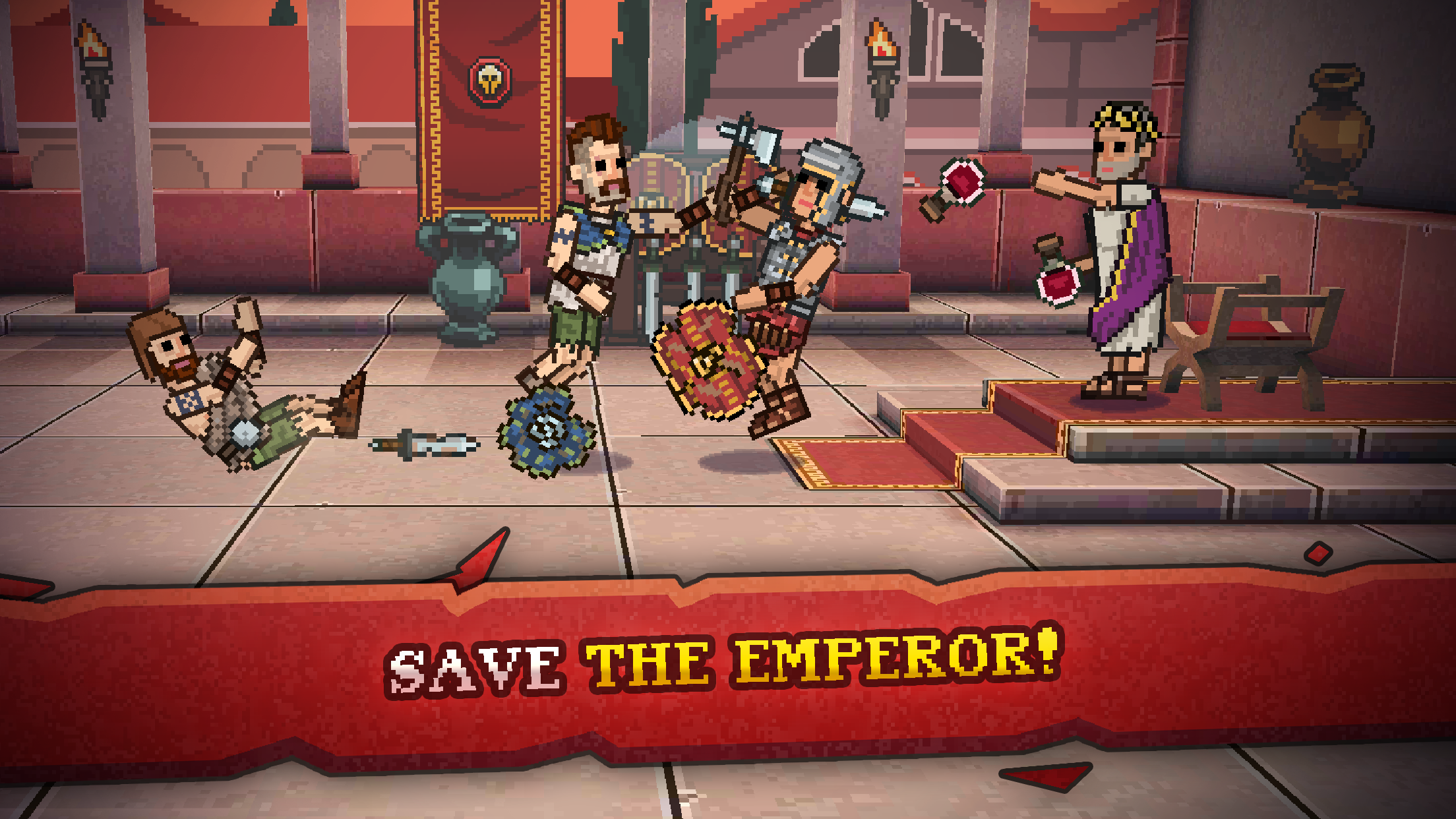 Gladihoppers - Gladiator Fight Game Screenshot