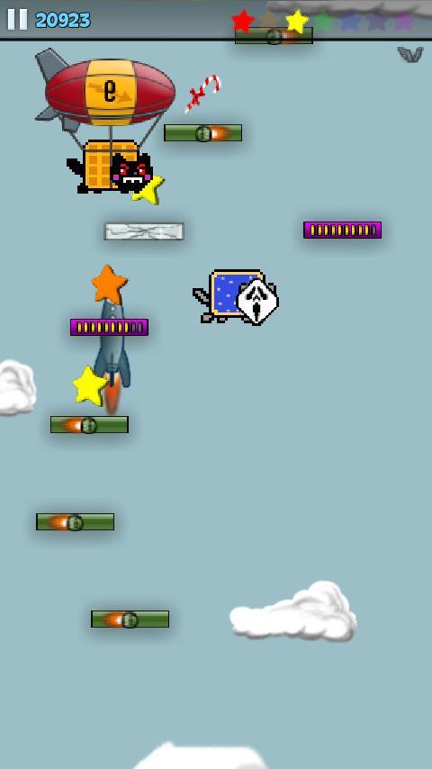 Nyan Cat: Jump! ภาพหน้าจอเกม