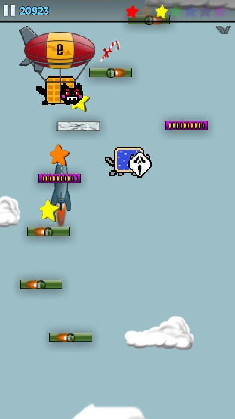 Nyan Cat: Jump! Game Screenshot