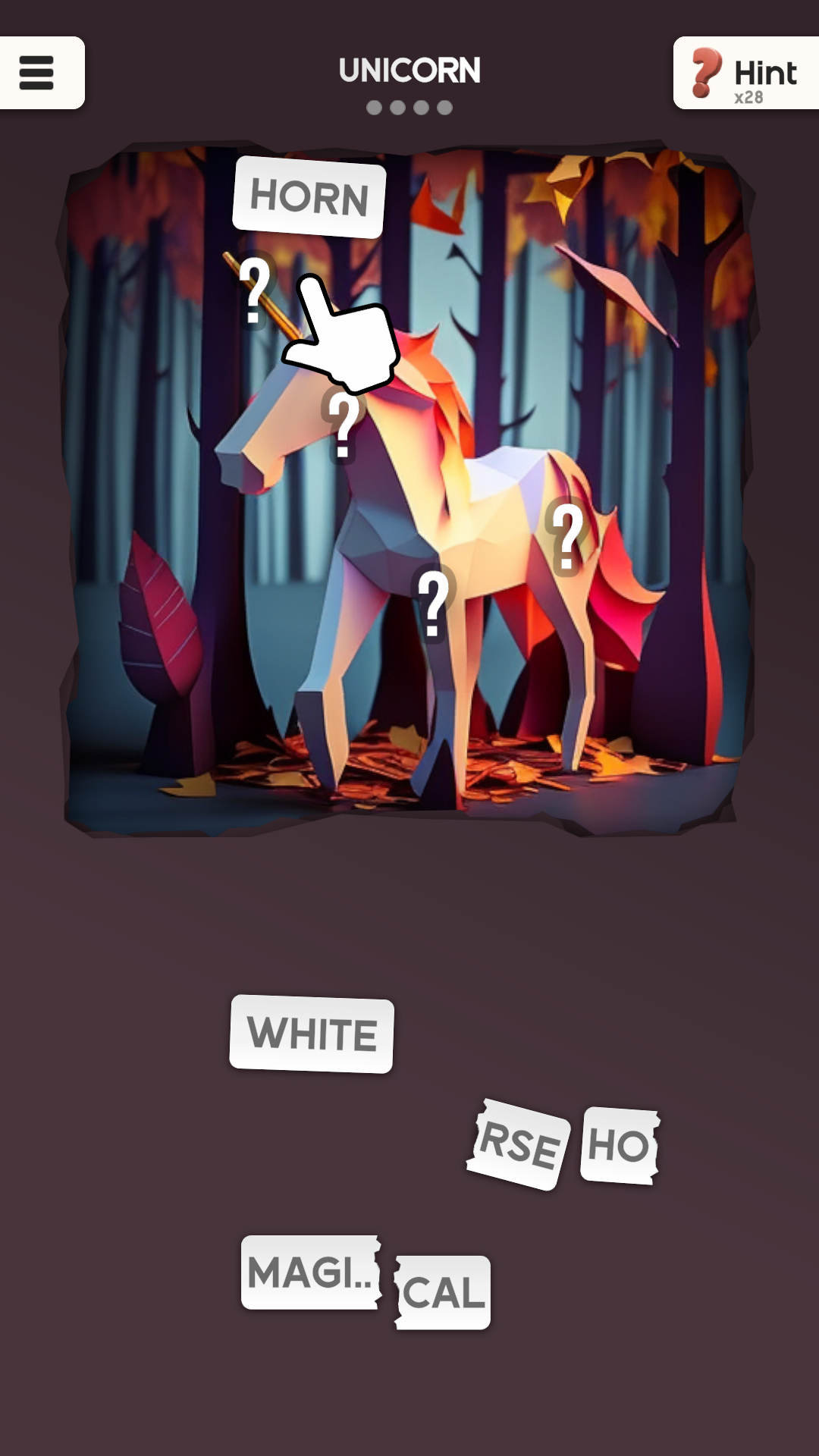 Word Merge Deluxe Game Screenshot