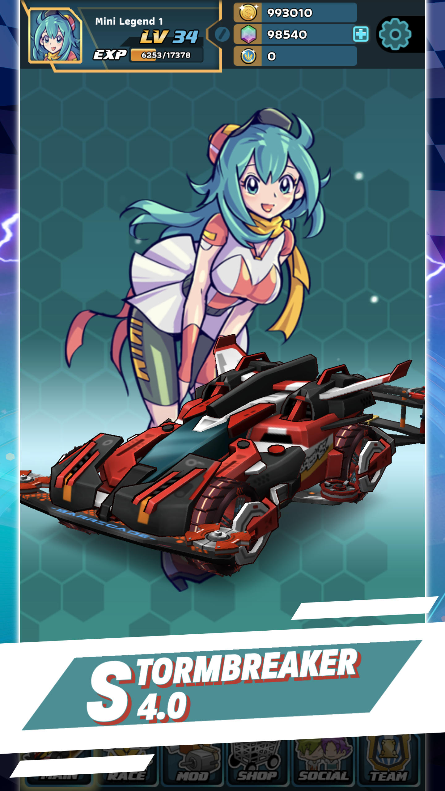 Mini Legend - Mini 4WD Racing Game Screenshot
