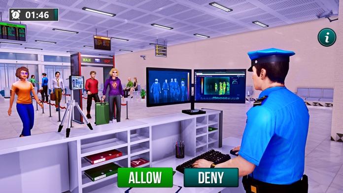 Airport Security Scanner 3D Game Screenshot