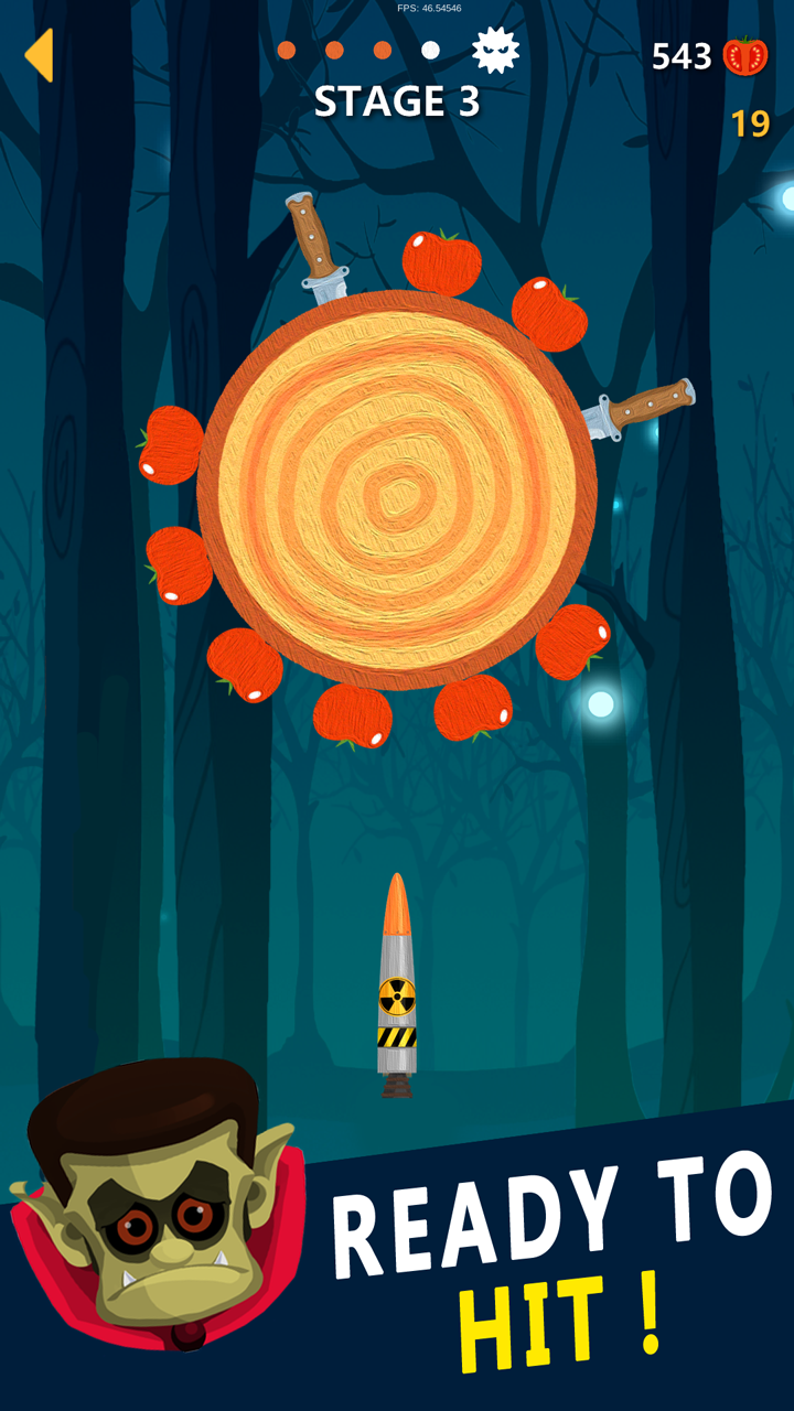 Knife Strike - Knife Game to Hit Game Screenshot