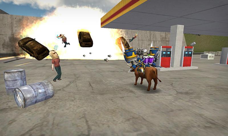 황소 시뮬레이션 - Bull Simulator 3D 게임 스크린 샷
