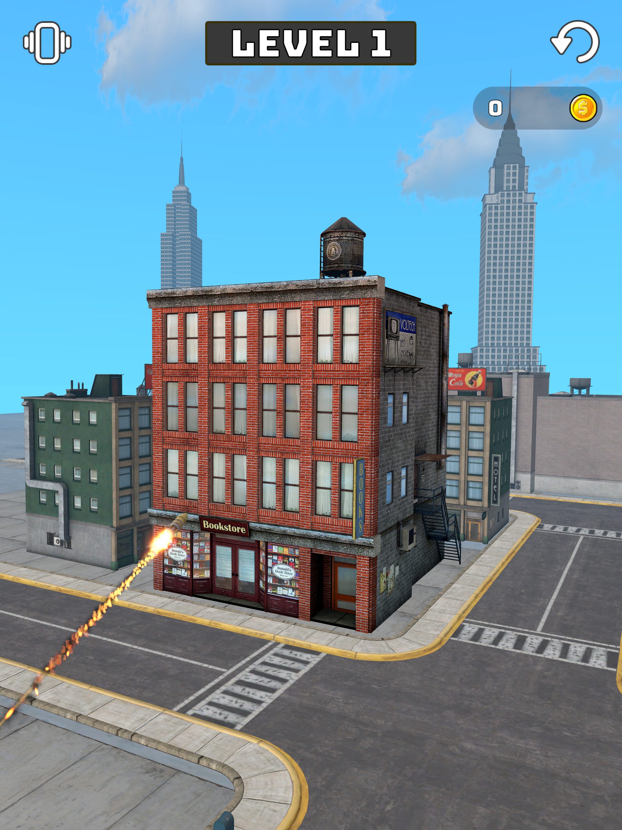 Screenshot of Cannon Demolition