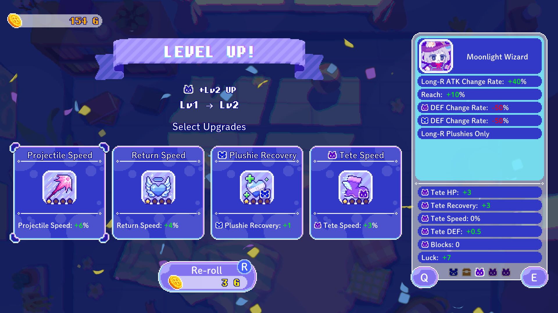 Captura de Tela do Jogo Reverie in the Moonlight