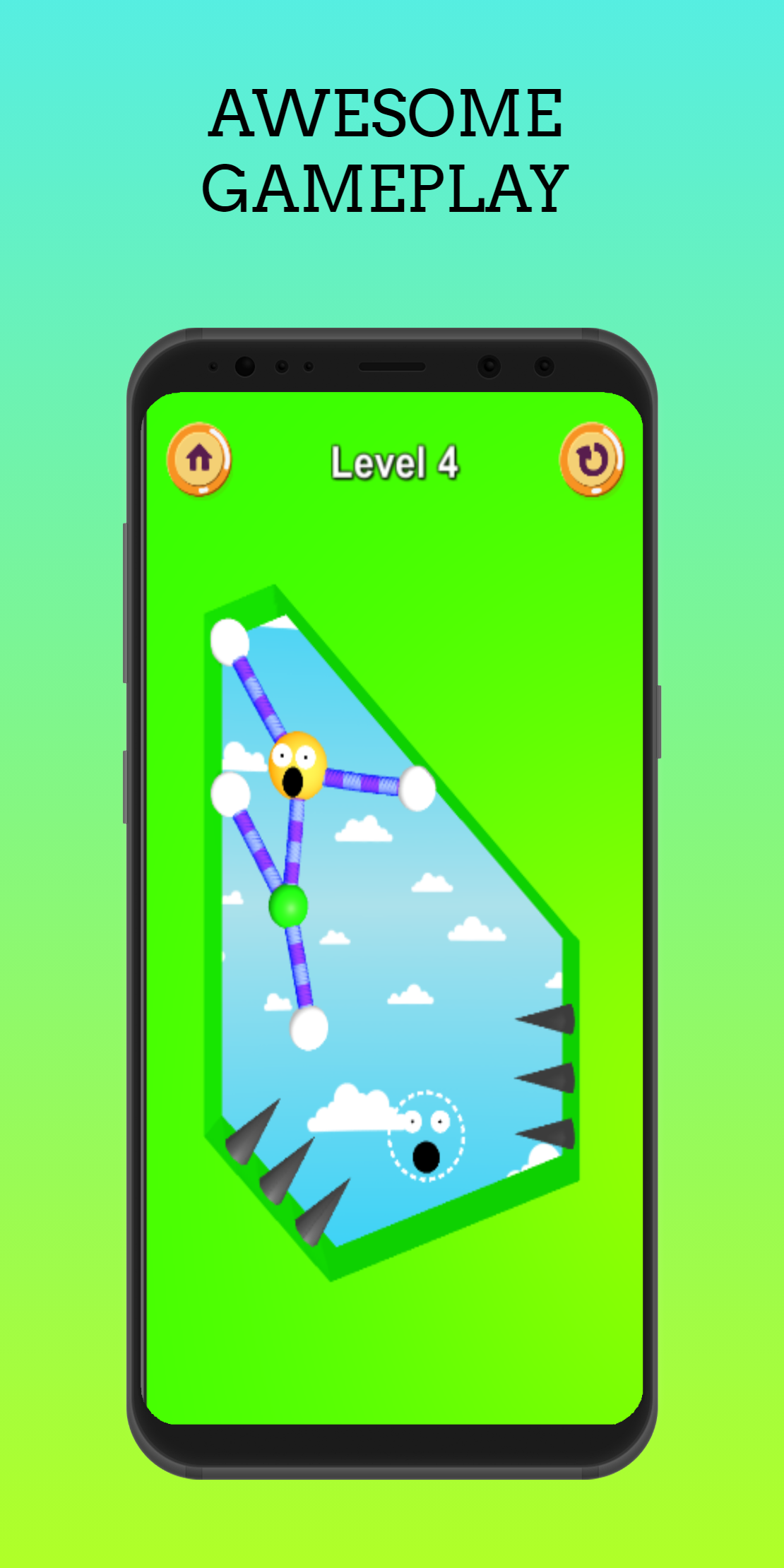 Hanging Teddy Game Screenshot