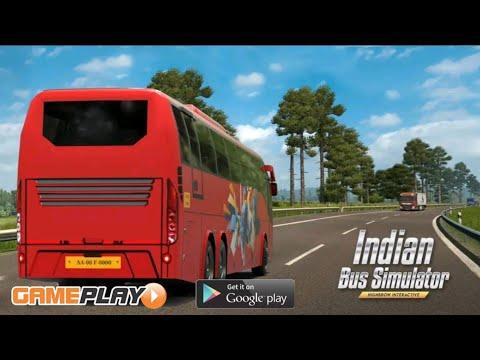 Captura de Tela do Vídeo de Indian Bus Simulator: Game