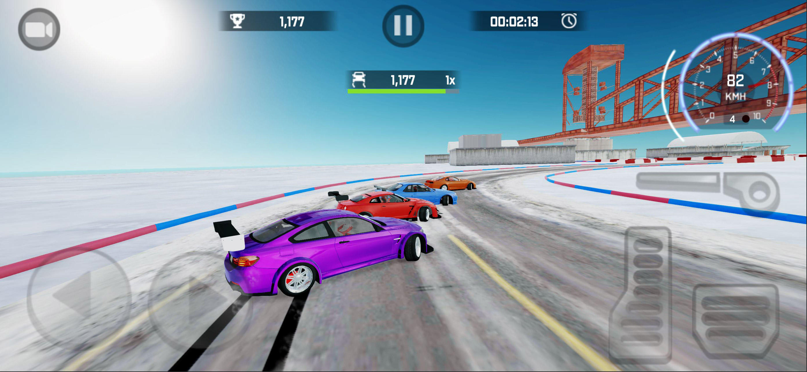 Drift King Mobile ภาพหน้าจอเกม