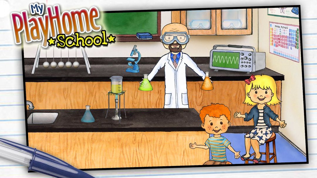 My PlayHome School screenshot game