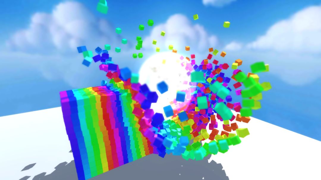 Screenshot of CUBE Physics Simulation